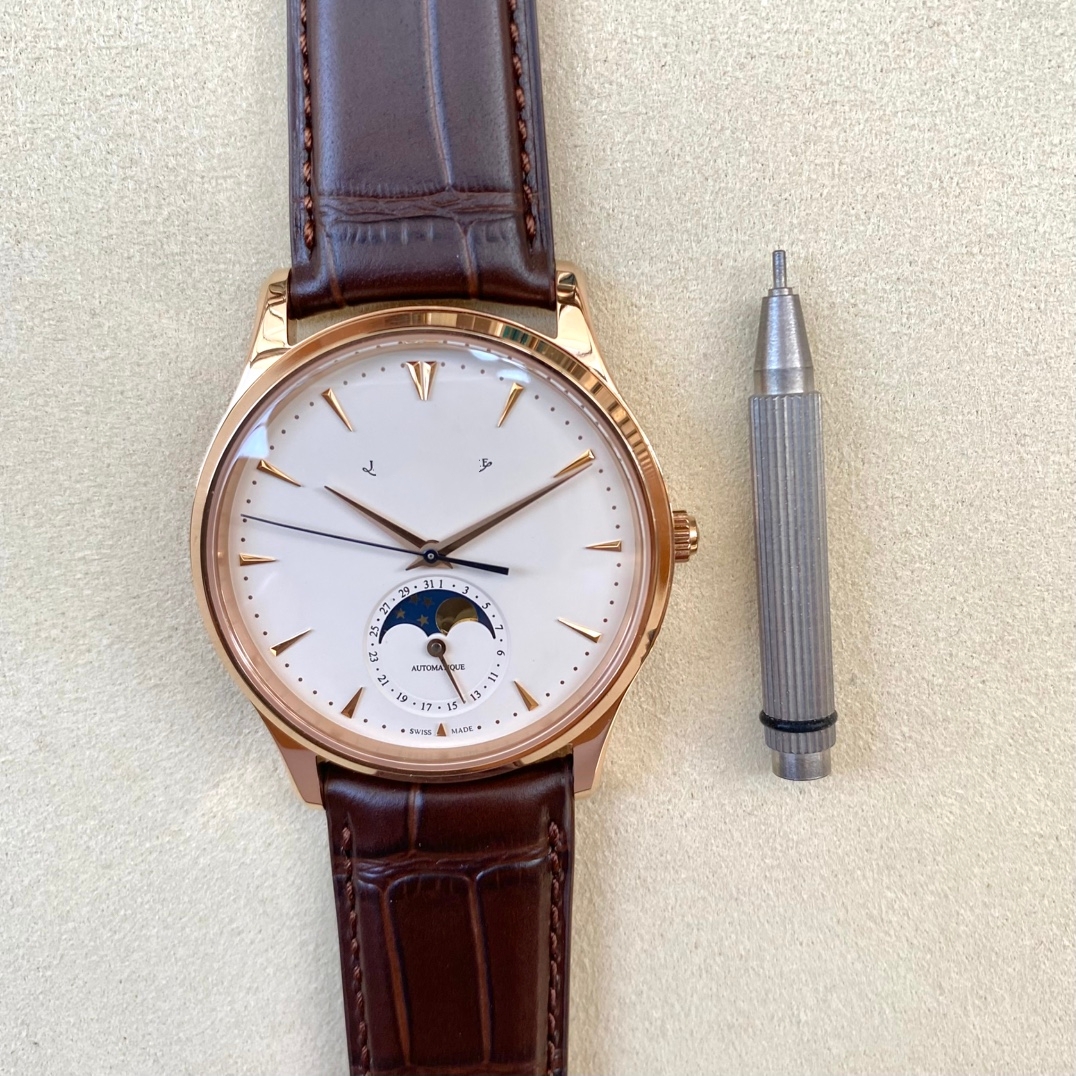 Zf Moon Phase Master Series True Calendar Business Watch Casual Versatile Men's Automatic Mechanical Belt Watch Batch