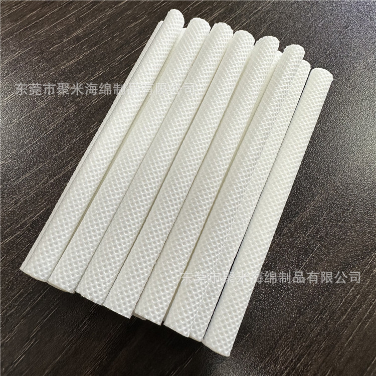 现货无纺布吸水棉棒 加湿器雾化器过滤绵芯 包布纤维海绵香水棒子