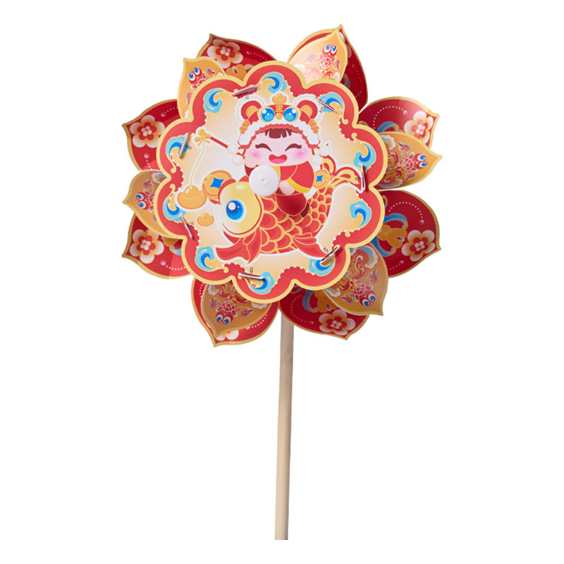 中秋节莲花风车灯笼手工diy儿童制作材料古风玉兔子花灯玩具2025|undefined