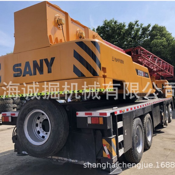 二手吊车 三一75吨汽车起重机 STC750吊车