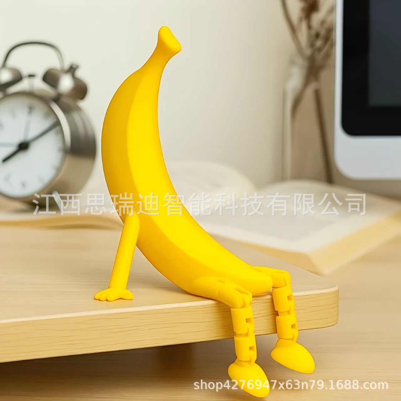 3D 프린팅 장식품, 국경 간 인기 회사 데스크탑 창의적 장식품, 감압 장난감, 바나나 악당 파트너