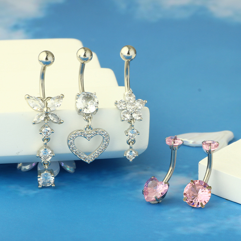 Labret piercing jewelry detail image