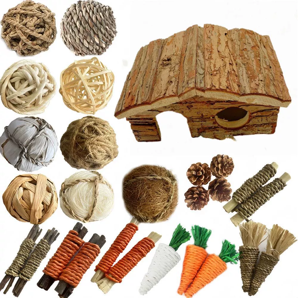 Фабрика прямых продаж хомяка, чтобы избежать дома, деревянный дом золотого медведя