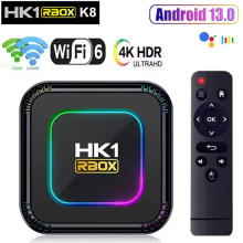 HK1 RBOX-K8 ��׿13.0 TV BOX RK3528 WIFI6 8K �{��5.0 �C픺�