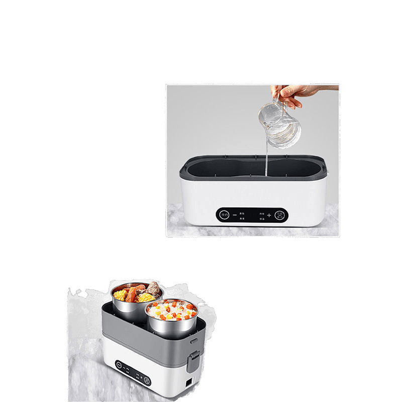 電気弁当箱、プラグイン加熱と保温、オフィスワーカー、家庭用ポータブルミニ学生炊飯器、自動炊飯器|undefined