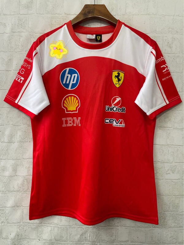 2026 New F1 Racing Suit Ferrari Mercedes-Benz Mclaren Short-Sleeved T-Shirt Polo Same Style Team 2026 New F1 Racing Suit Ferrari Mercedes-Benz Mclaren Short-Sleeved T-Shirt Polo Same Style Team