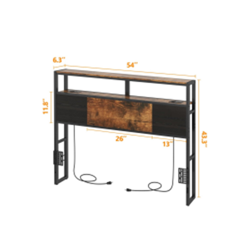 Factory Hot-Selling Single Bed Iron Frame Bedside Reinforced Double Bed Frame Trendy Simple Iron Bed European Style Internet Celebrity Iron Bedside