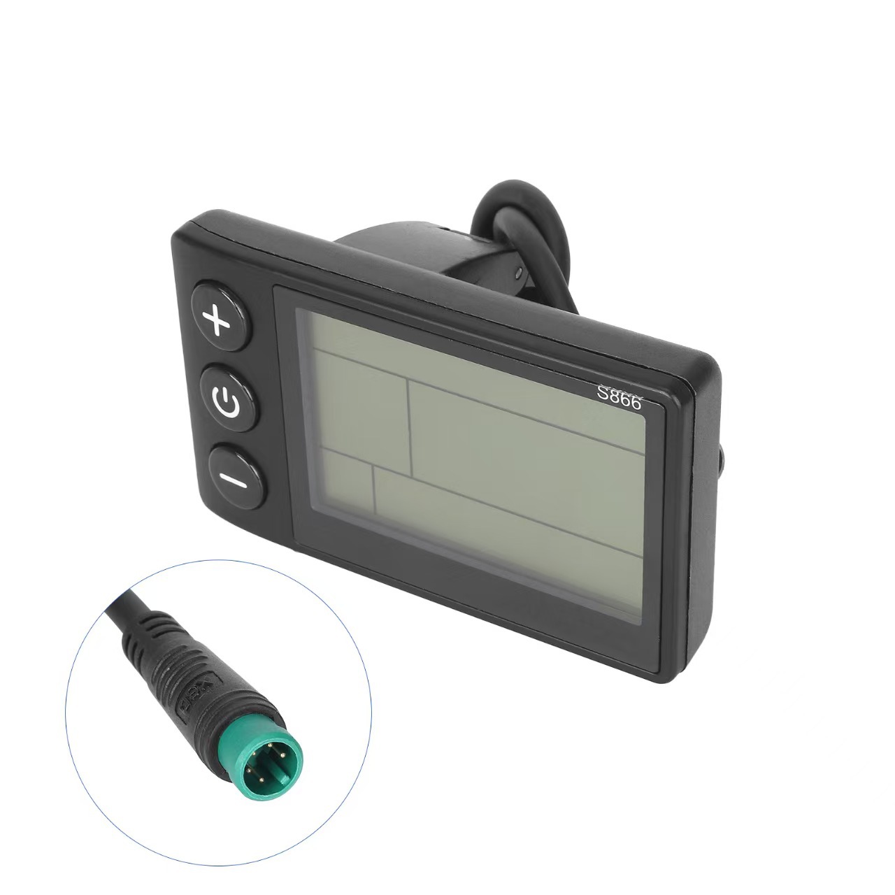 Lcd-S866 Electric Vehicle Scooter Bicycle Instrument Display Lcd 5Pin Electric Bicycle Instrument