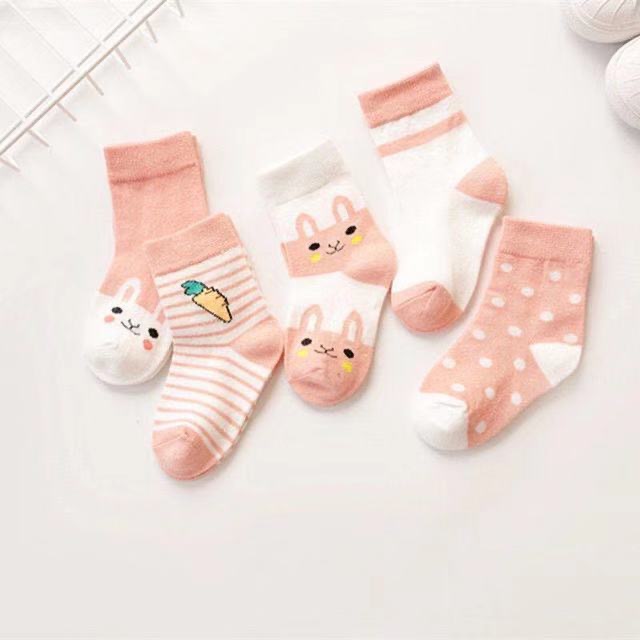 Zhuji calcetines para niños primavera y otoño invierno calcetines de algodón sólido para niños y niñas calcetines para bebés recién nacidos al por mayor
