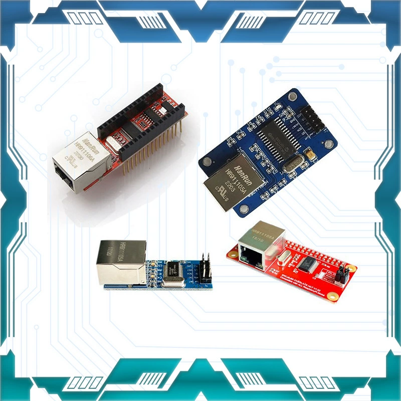 Сетевой модуль ENC28J60, интерфейс SPI, Ethernet модуль для микроконтроллерной разработки