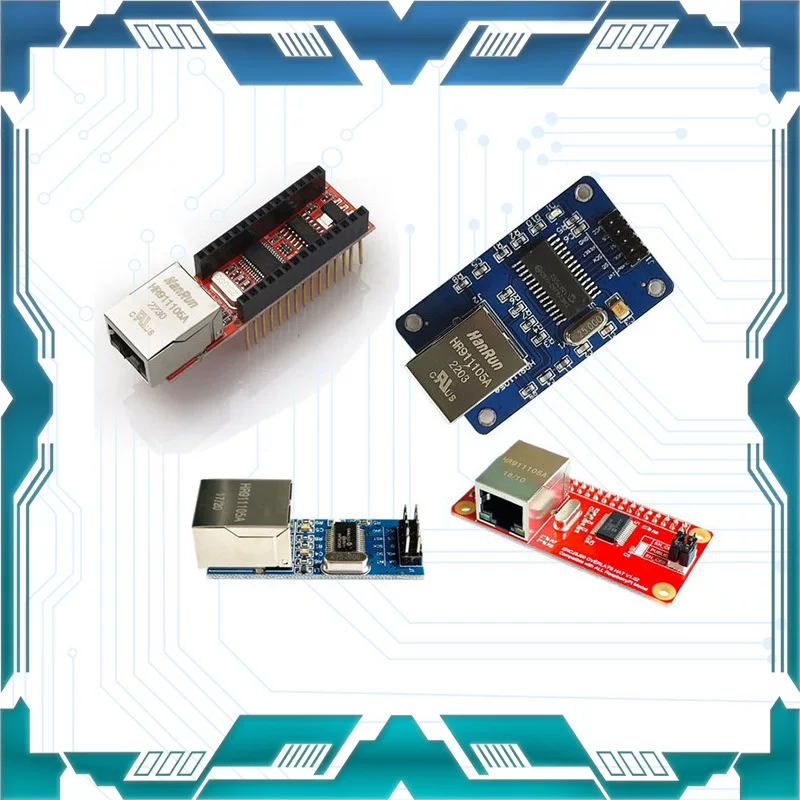Сетевой модуль ENC28J60, интерфейс SPI, Ethernet модуль для микроконтроллерной разработки