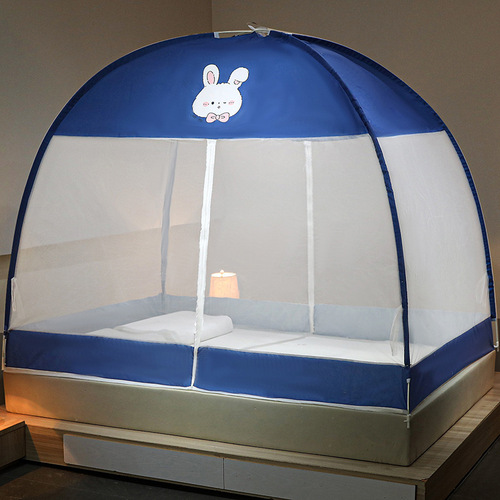 Mongolian Yurt Portable Mosquito Net 1.5m Bed with Dustproof Top 1.8m Bed Single and Double Household