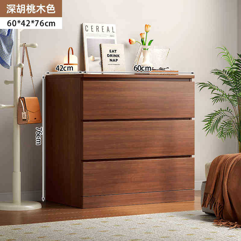 Cinco armarios armario de dormitorio armario cajón sala de estar simple armario de almacenamiento moderno contra la pared armario de cabecera de cama