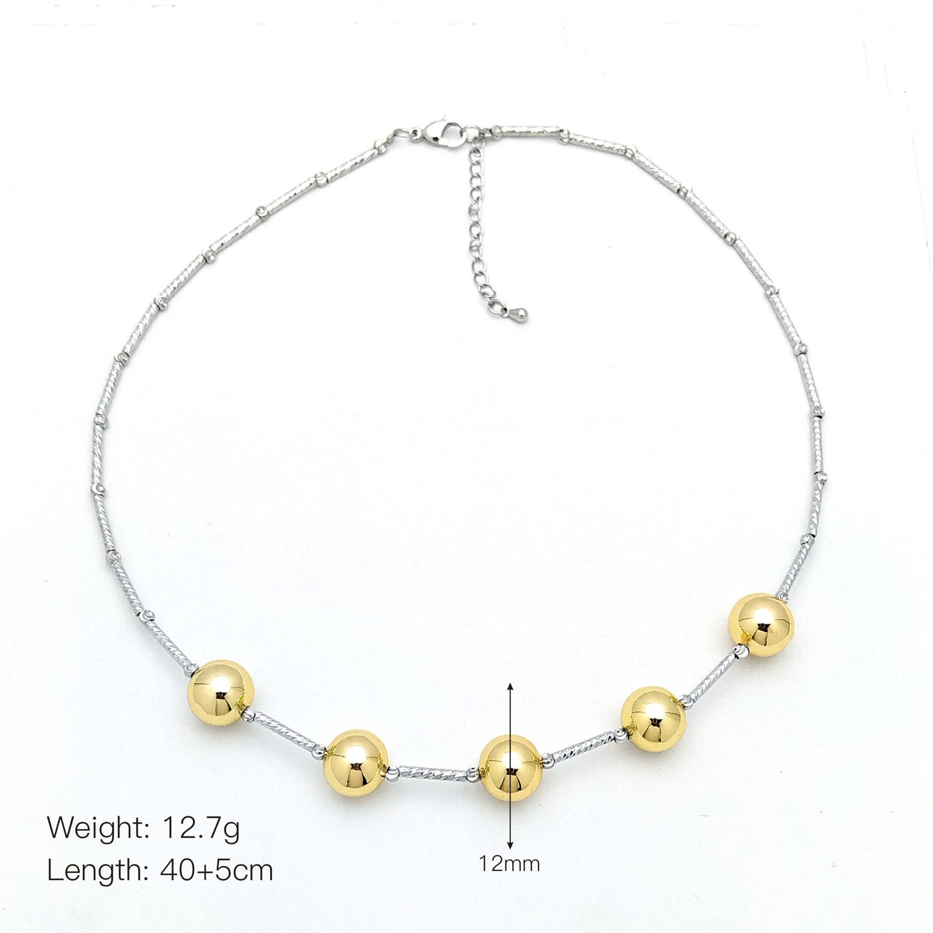 17g Weight Copper Pendant Material Necklace Classification Copper Chain Material 1 Piece Quantity Casual, Daily Occasion Copper Material Round, Heart Shape Pattern Women's Gender Beaded, Pearl, Plating Design IG Style Style Rose Gold, Gold, Silver Color Copper Beaded Pearl Plating Round Heart Shape Necklace 11
