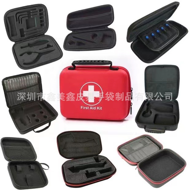 厂家供应EVA收纳包数码数据线包装盒防摔保护盒工具包蓝牙耳机包