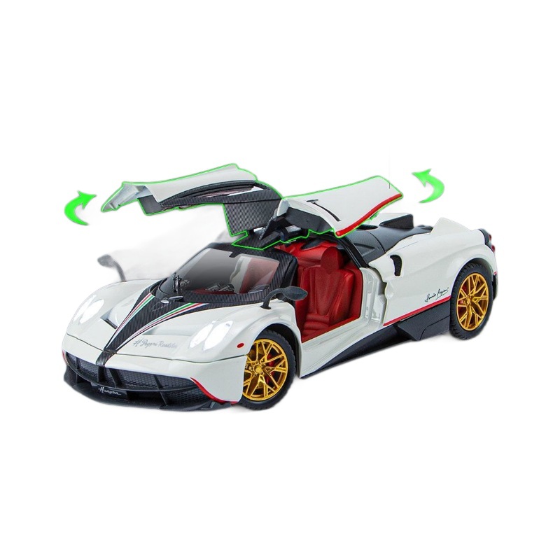 1:18 대형 PAGANI FENGSHEN 합금 자동차 모델 중국 용 슈퍼 럭셔리카 로고 컬렉션 장난감 자동차 핸드셋