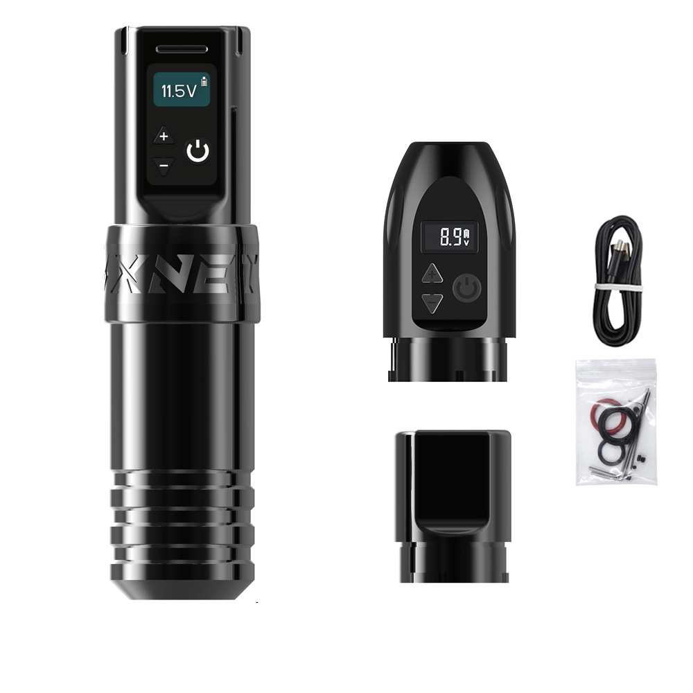 火炬电池笔配双电池黑色