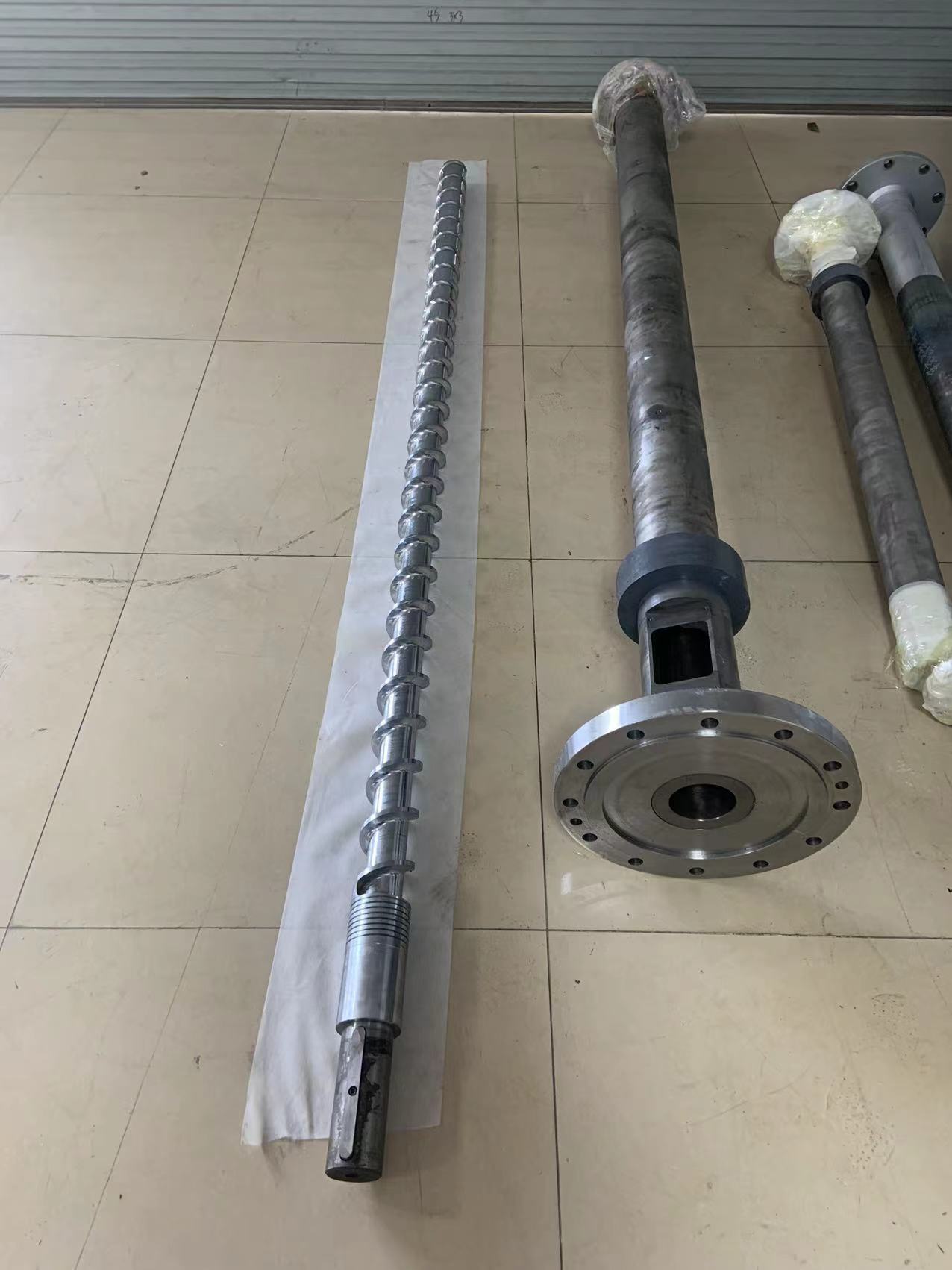 挤出机 造粒机 Φ90挤出机螺杆料筒