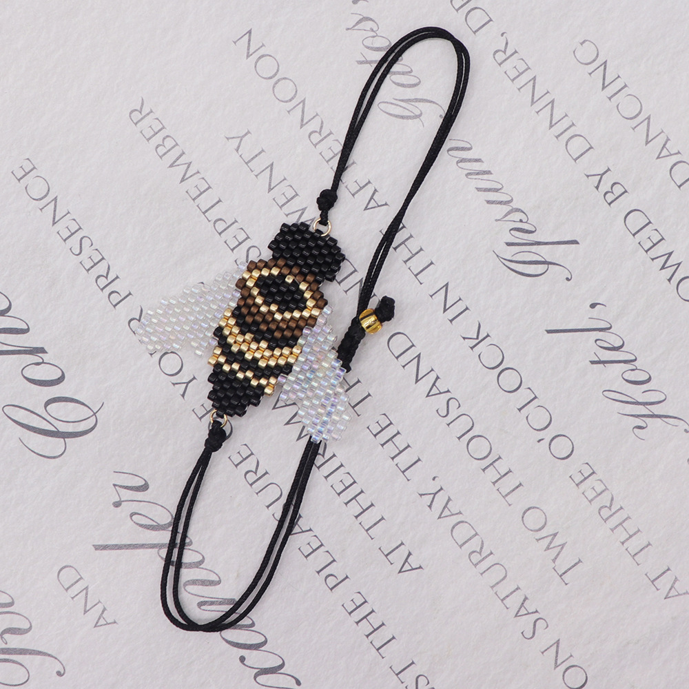 Cute Insect Glass Beaded Women's Bracelets display picture 5