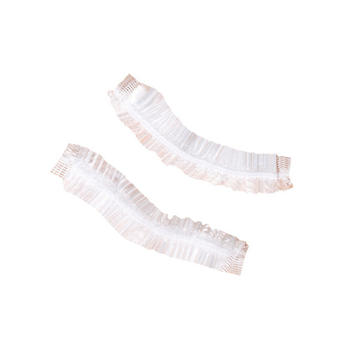 Qingyimei disposable shower cap strip thickened hat hotel transparent plastic waterproof enlarged beauty hair hat