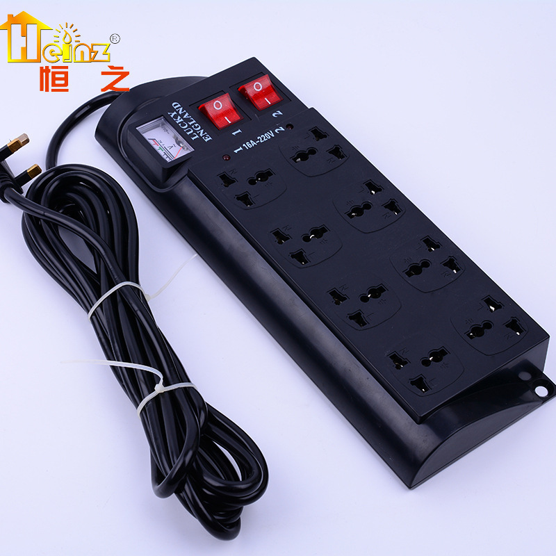 Comercio exterior 880 multi-jack con voltímetro de doble interruptor de ocho conectores fabricantes de conectores