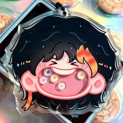 新しいスター周辺機器華晨宇火星シェイクアクリルバッグペンダント学生スター追跡装飾ギフト Gumei