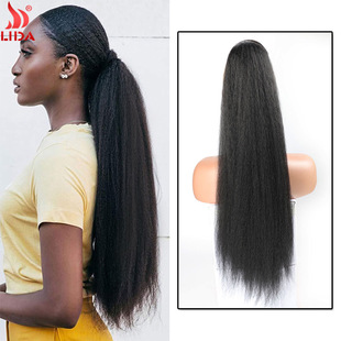 ���uͨ�W���ٰl���wϵ���RβPonytail�Lֱ�lafro kinky straight