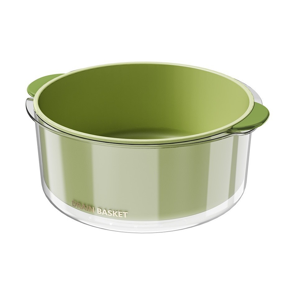 이중 배수 바구니 (스몰 사이즈-녹색)