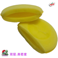 Turtle brand car care supplies polishing sponge and waxing artifact double-layer durable tear-resistant hand polishing sponge