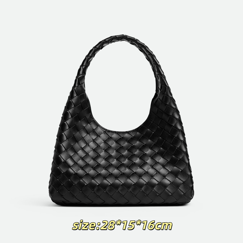 In-Stock Bv Woven Bag Genuine Leather Campana Large Capacity Tote Bag Women's Shoulder Bag Handbag Single Shoulder Underarm Bag In-Stock Bv Woven Bag Genuine Leather Campana Large Capacity Tote Bag Women's Shoulder Bag Handbag Single Shoulder Underarm Bag
