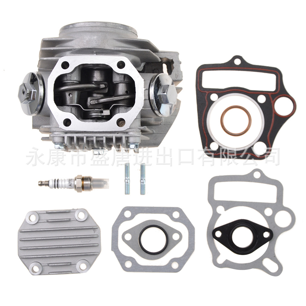 Complete 4 Stroke 110Cc Motorcycle Engine Atv Cylinder Cap Replacement for Kart Off-Road Vehicle