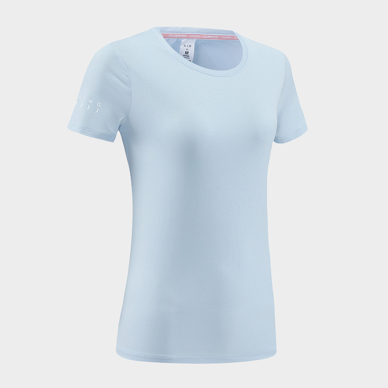 Camiseta deportiva ropa de Yoga de manga corta de verano para mujer top de secado rápido correr ciclismo entrenamiento ropa de fitness slim fit adelgazamiento