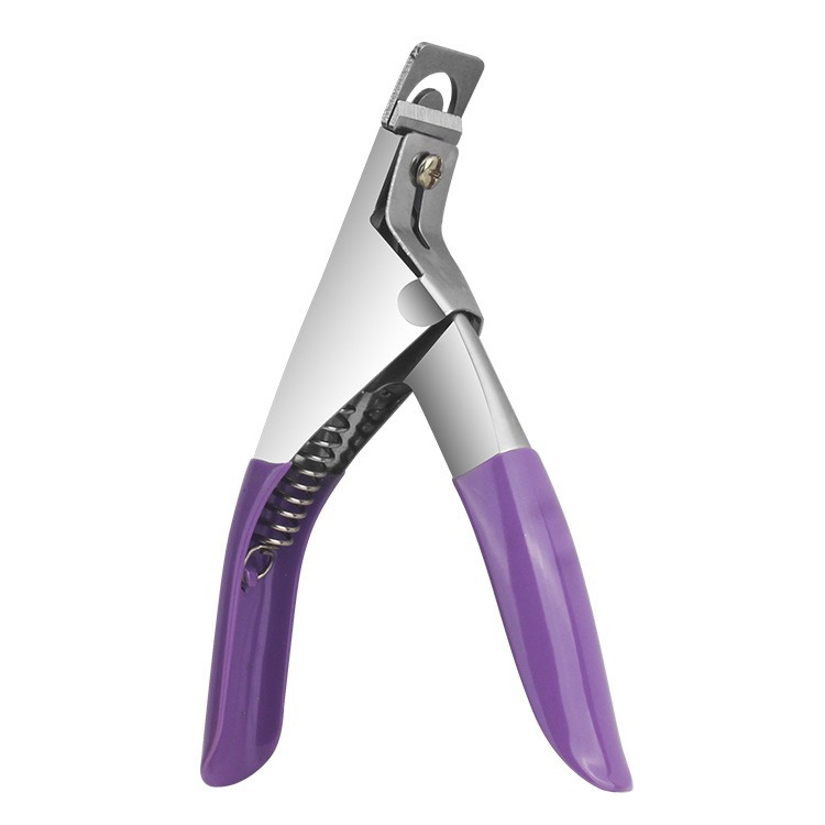 Selección estricta de manicura de acero inoxidable Corte Especial de una palabra DIY usar manicura en forma de u tienda de manicura al por mayor de la misma herramienta de poda