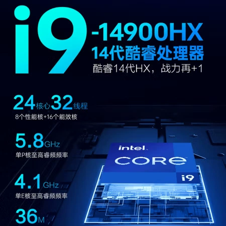 Игровой ноутбук Thor Zero Goku i9-14900HX, RTX 4060, 16 ГБ оперативной, 1 ТБ SSD