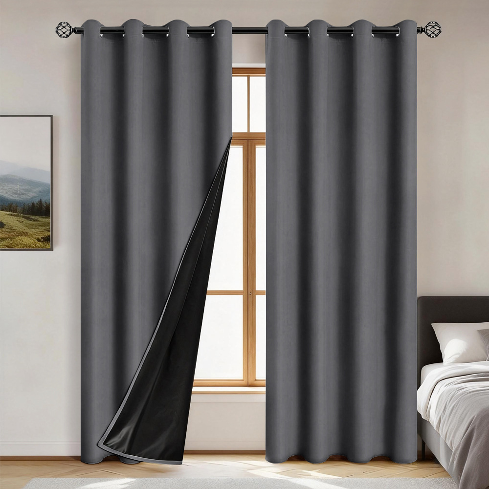 08 dark gray [pongee laminated] / W:100cm*l:130cm perforated single piece, about 177g