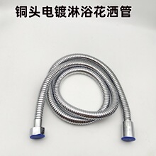 1.2/1.5/2米花洒软管淋浴管花洒管喷头淋水管淋浴304加密铜头防爆