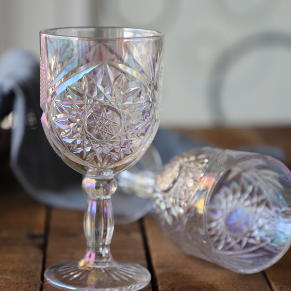 Retro wineglass