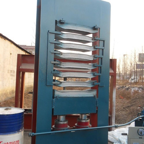 橡胶硅胶模压成型硫化设备 橡胶法兰密封圈热压成型机器