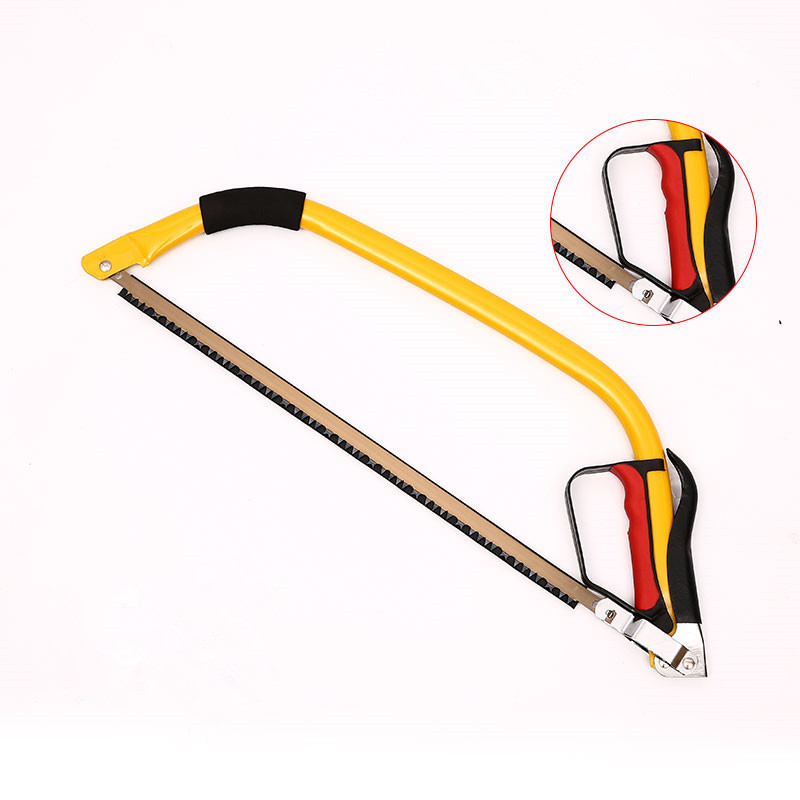 弓形锯园林锯条园艺锯子家用剪枝锯弓形鋸弓型锯伐木锯修枝钢锯架