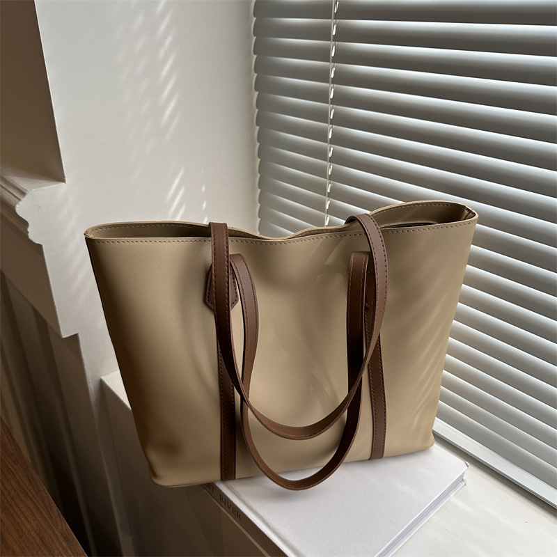 Bolsa de pan suave de alta calidad para mujeres otoño y invierno 2024 nueva moda de moda casual gran capacidad bolsa de hombro
