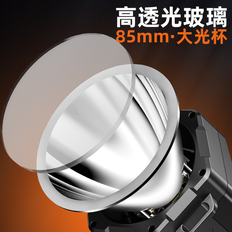 Shenhuo transfronteriza fuerte luz LED Gran Reflector multifuncional lámpara portátil USB carga con salida de emergencia al aire libre reflector