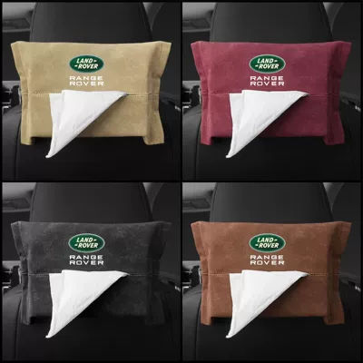 Car tissue box/set – Car Tissue Box Hanging - a-black-outfit-suede-land-rover