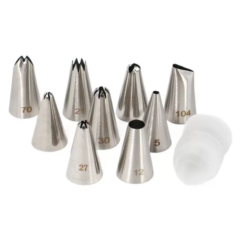无 Sewing Small Boxed Decorating Tip Cookies and Cream Cake Baking Set