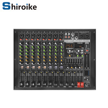 GAX-EM8 ���I8ͨ���Դ48V������DJ�{��̨��256DSP����OK��̨KTV