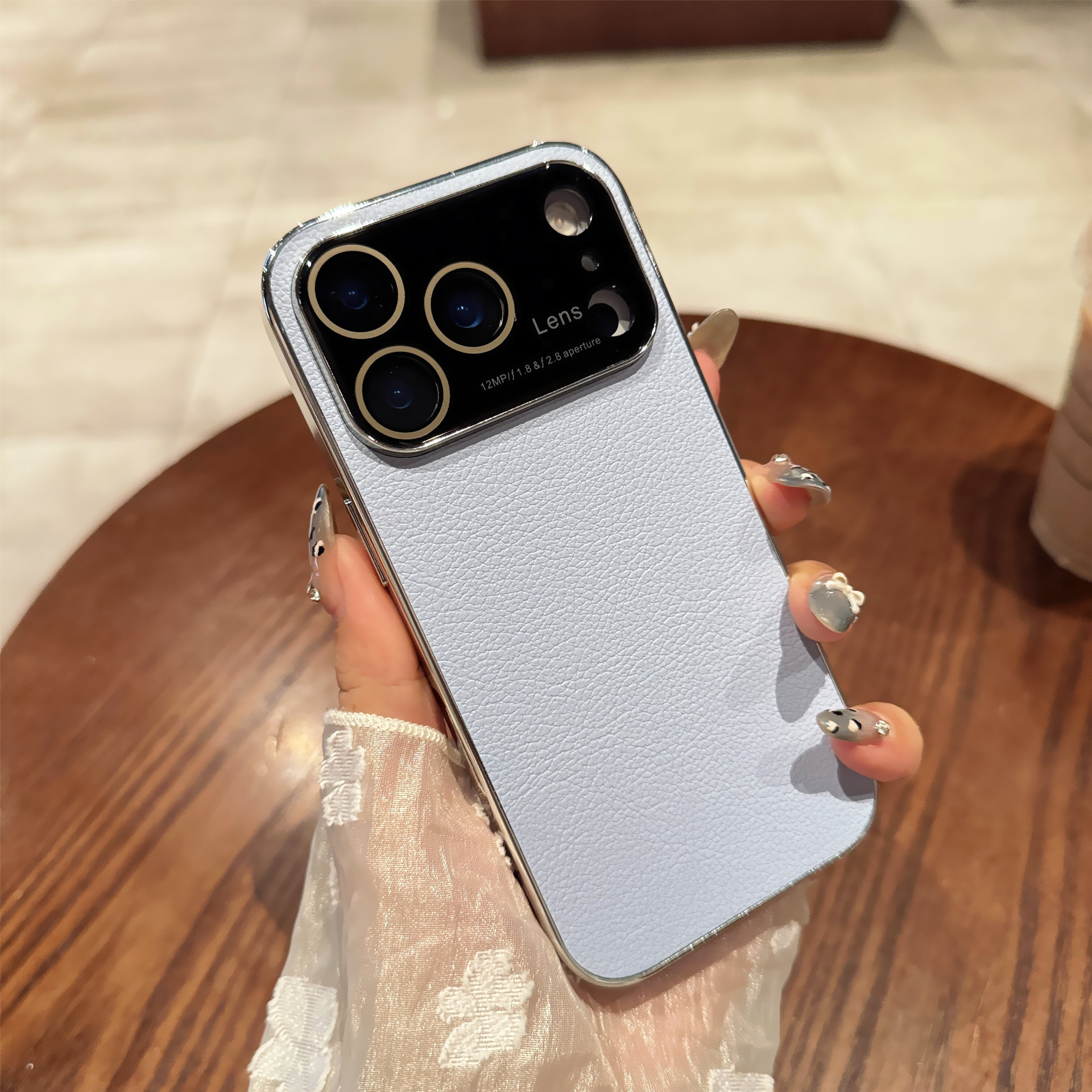 Nuevo Apple 17 serie de caso de teléfono celular gran ventana de segundo cambio de piel de seis colores 17 funda de prómax al por mayor