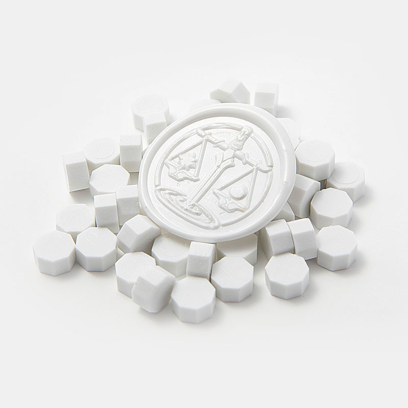 Cera de pintura al fuego, juego completo de sellos de pintura al fuego, octogonal, transparente, colorido, bolsa de colores mezclados, cera, venta al por mayor barata