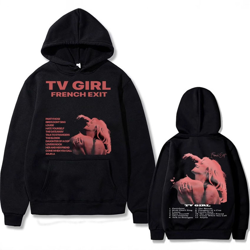 Hoodies TV Girl Double Sided Print Hoodie Men Women Fashion