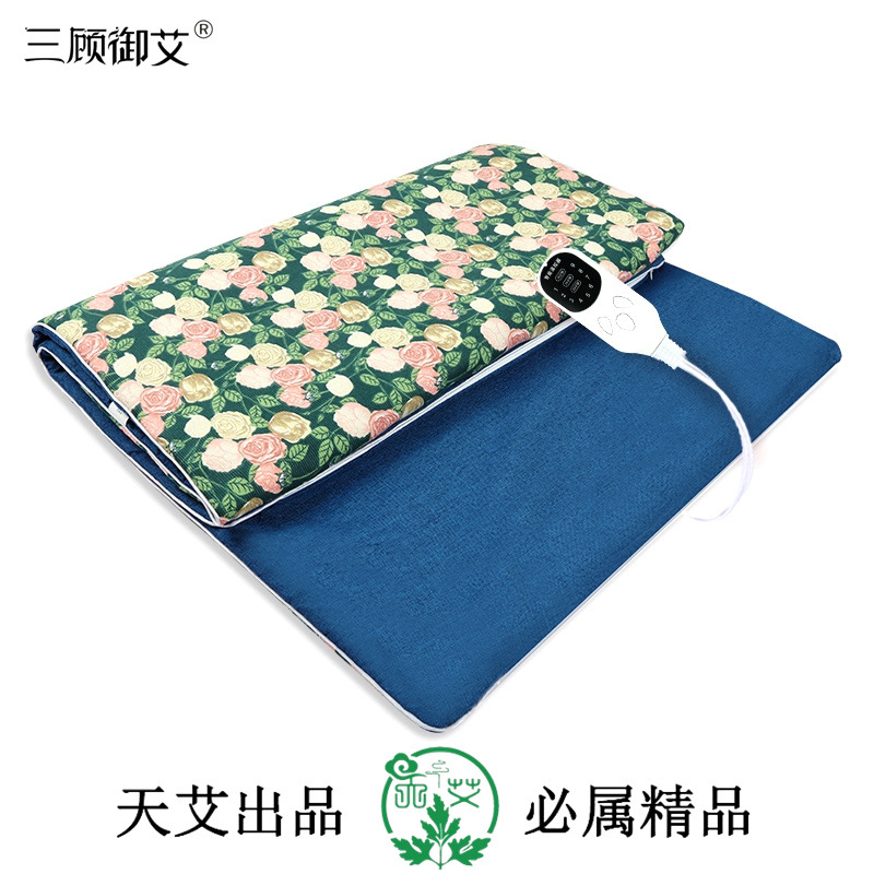 Coarse cloth splicing [ten-level temperature control timing] dark blue