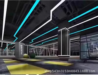 Lámpara de la ciudad de juegos de forma extraña lámpara de módulo de Internet bar de deportes electrónicos parque de juegos bar KTV centro comercial sala de billar lámpara de la sala