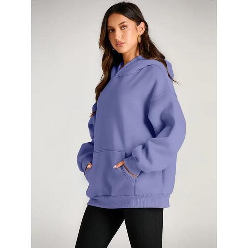 New Arrival Queen-Style Oversized Hoodie with Drop-Shoulder Design | Long-Sleeve Sweatshirt Pullover | Autumn Clothing in Stock for Wholesale